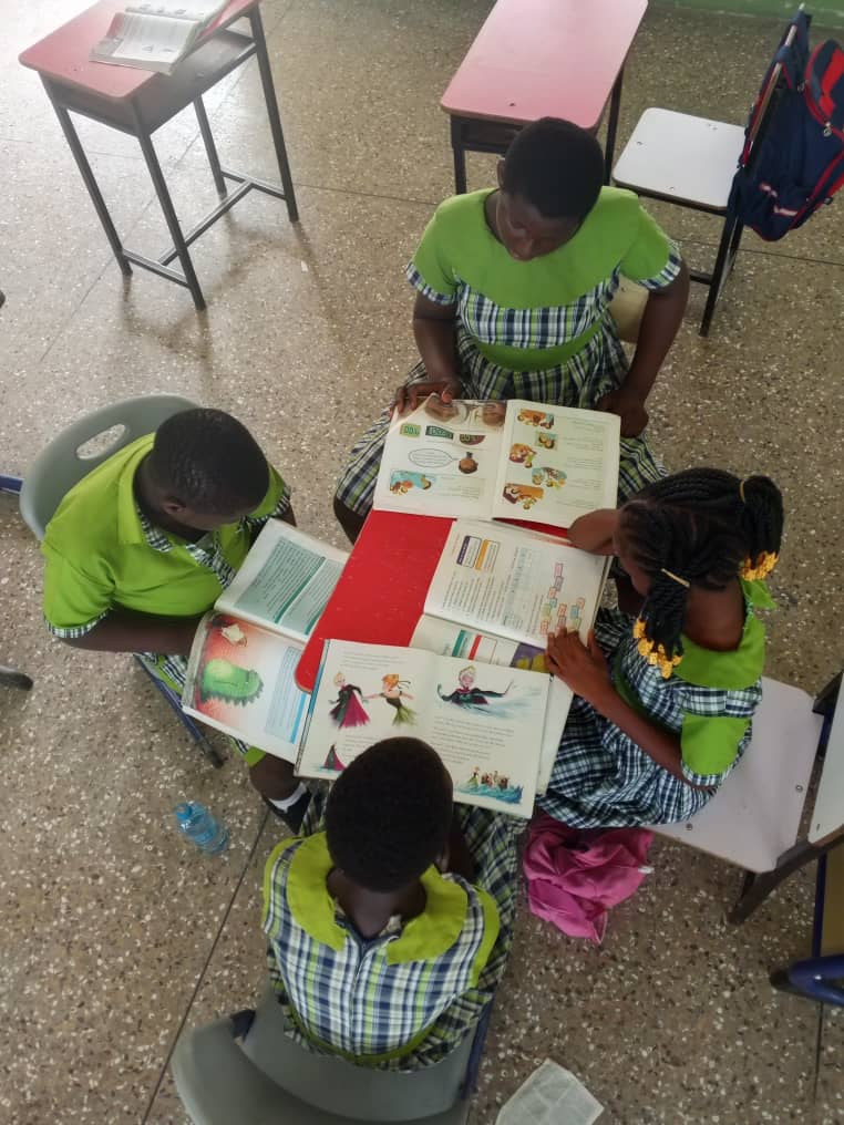Learners in a classroom