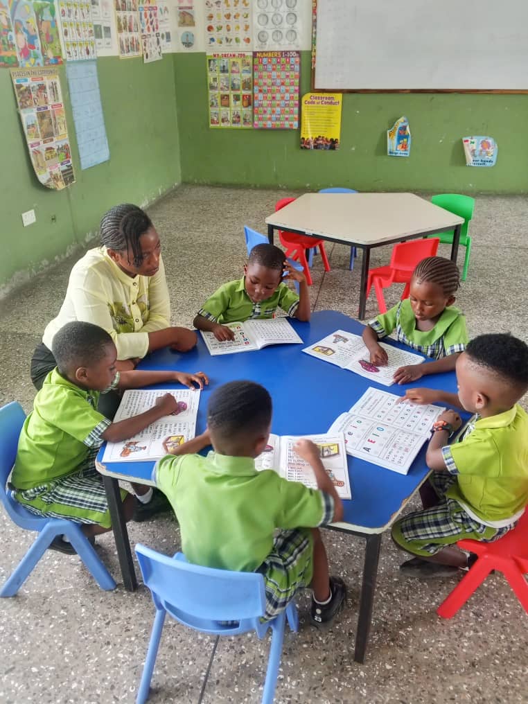 Students in a BPA classroom